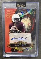 2025 Wild Card Sweet AP Marcel Reed Auto 1/1 Texas Tech QB Red Raiders