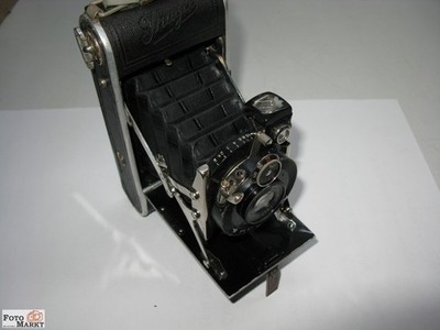 Ihagee Klappkamera 6x9 / 4,5x6 Kamera Objektiv Sol-Anastigmat 4,5/105 mm 