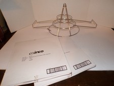 Winco FF-10 Fryer Filter Stand and 2 packs of filters