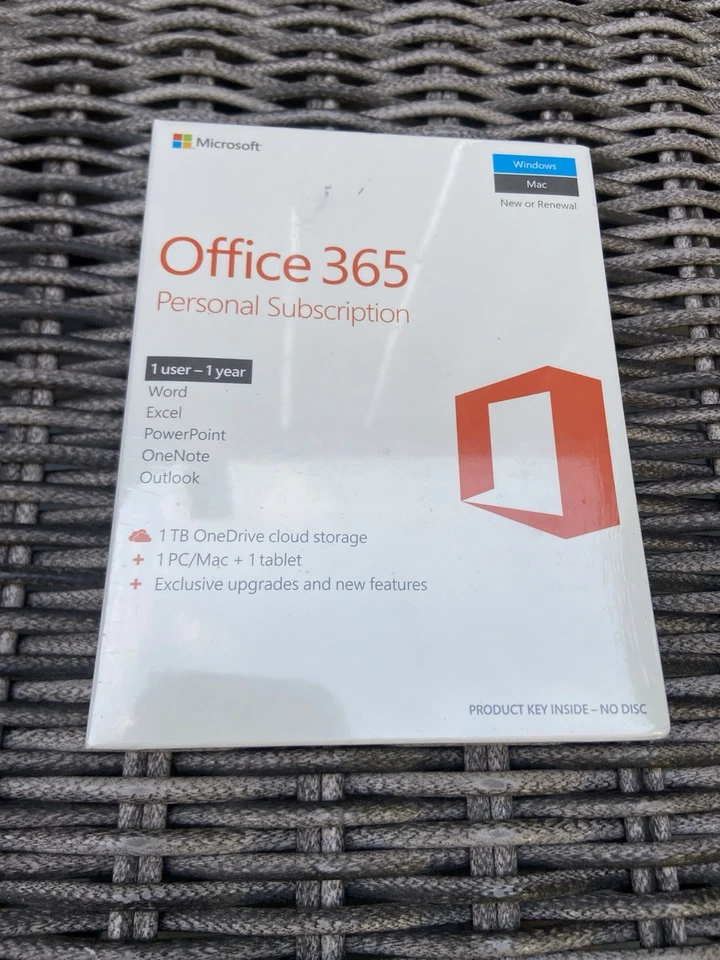 New Microsoft Office 365 Personal 1 User 1 Year Subscription Key Mac Windows - Image 2 of 4