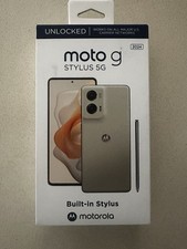 SEALED- Motorola Moto G Stylus 5G 2024 XT2419-1 256GB, Caramel Latte, Unlocked 