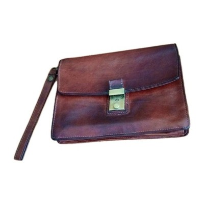 PAUL OTT WEST GERMANY VINTAGE mens leather handbag