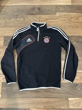 Adidas FC Bayern M nchen Munich 1/4 Zip Fleece Jacket Sz M EXCELLENT 