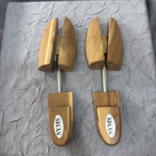 SYMS Cedar Wood Shoe Tree Pair Size L Rochester Shoe Tree Co. USA