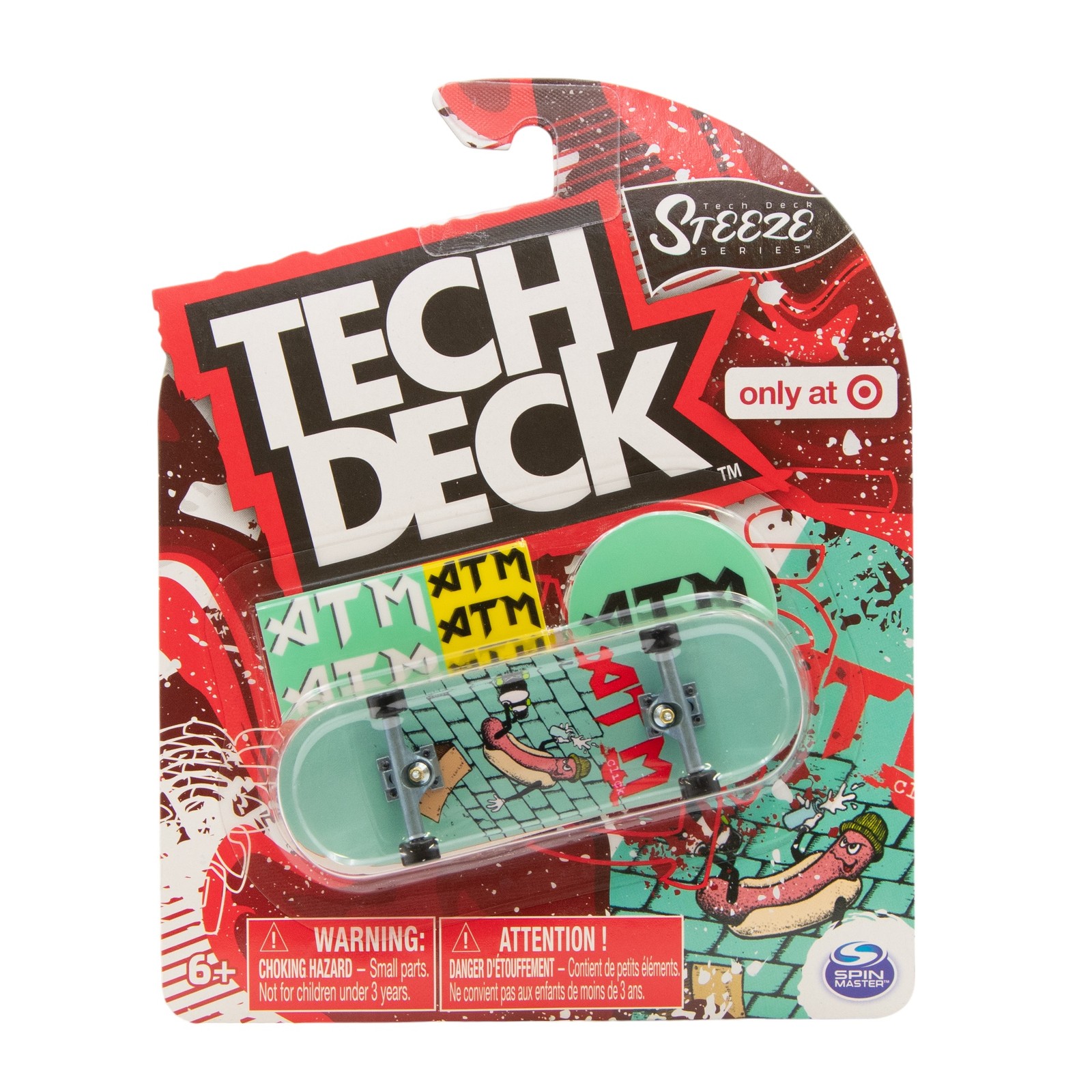 Tech Deck Common ATM Skateboard Fingerboard Steeze Series 3490₽