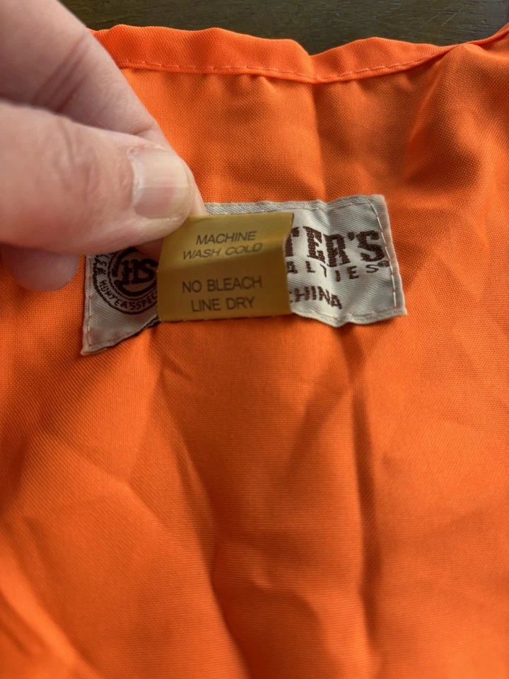 Hunters Specialties Adult One Size Safety Vest Neon Orange - Image 3 of 4