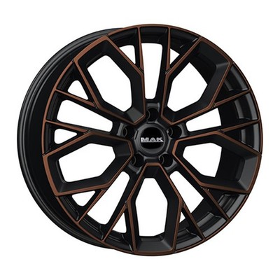 ALLOY WHEEL MAK STILO FOR MINI ONE / ONE D 8X18 5X112 BLACK & BRONZE U2U