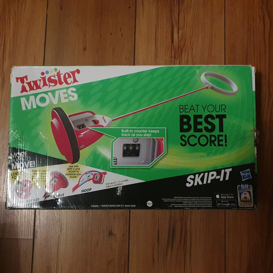 Twister Moves Skip-It Built-in Counter Hasbro Spiel Demi Lovato Neu - Bild 3 von 4