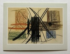 HANS HARTUNG - Einladungskarte - 1986