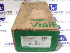 New Square D VH362RB 3 Pole 60 Amp 600 Volt Fusible 3R Rainproof Disconnect D129