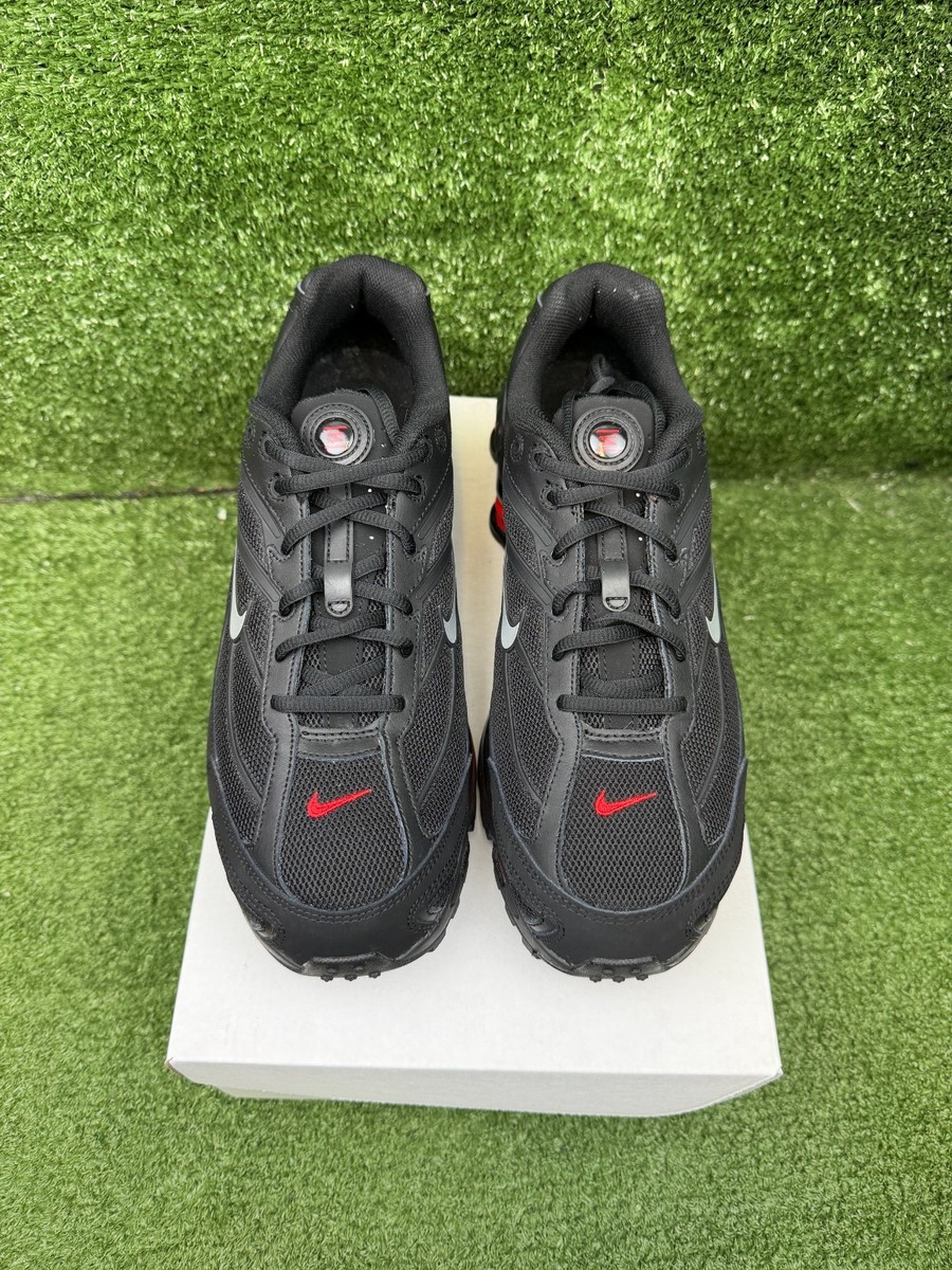 Size 10.5 - Nike Shox Ride 2 Black University Red | eBay