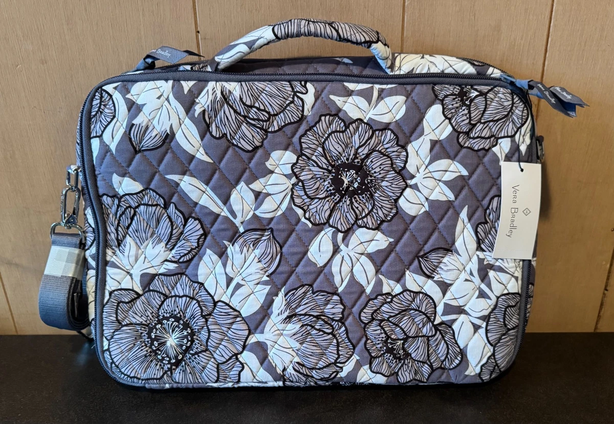 Vera Bradley Moon Shadow Meadow Sling Backpack & wallet Grey and White Vera Bradley Moon Bags & Handbags for Women for sale | eBay main image 3
