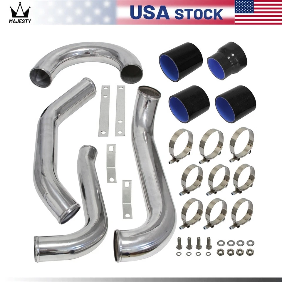 Kit de tuberías intercooler para Toyota Supra MK4 JZA80 2JZ-GTE Twin Turbo 1993-1998 Foto 2 de 4