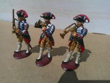 Tradition Prussian 1st Guard Band 1753-1786, studio painted figure 54mm lead, JL