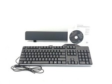 Dell KB813-BK-US Black USB Wired Keyboard with Smart Card Reader Palmrest