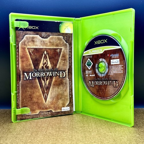 THE ELDER SCROLLS III (3) MORROWIND GIOCO XBOX CLASSIC PAL EUR MULTILINGUA (ENG) - Foto 3 di 3