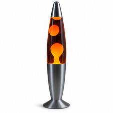 Lámpara de Lava Movimiento Decorativa Ambiente Noche Luz Mesita de Noche 110V 33cm
