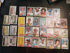 1981 Topps Lot (34 Cards) - Stars, Checklists, & Team Cards