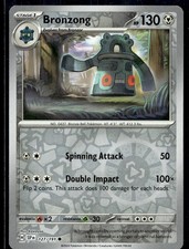 Bronzong 127/191 Common Surging Sparks Pokemon Reverse Holo Lightly Played