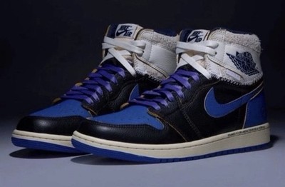 Fragment x Union x Air Jordan 1 Retro OG High Sport Royal