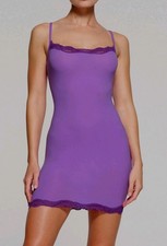 New Women's SKIMS Fits Everybody Lace Slip Dress Size M