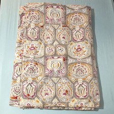 Vintage Quilted Throw/Small Blanket Hippie Boho 61x41