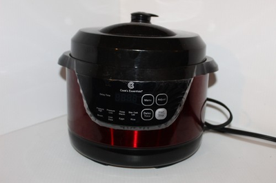 #ad #ad Cook’s Essentials Electric 2qt Pressure Cooker Model 822 Red with Booklet $34.85