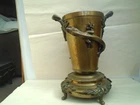 Interesting large antique bronze vessel with amazing lizard   UNUSUAL ATTIC FIND