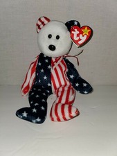 TY 1999 SPANGLE the BEAR BEANIE BABY