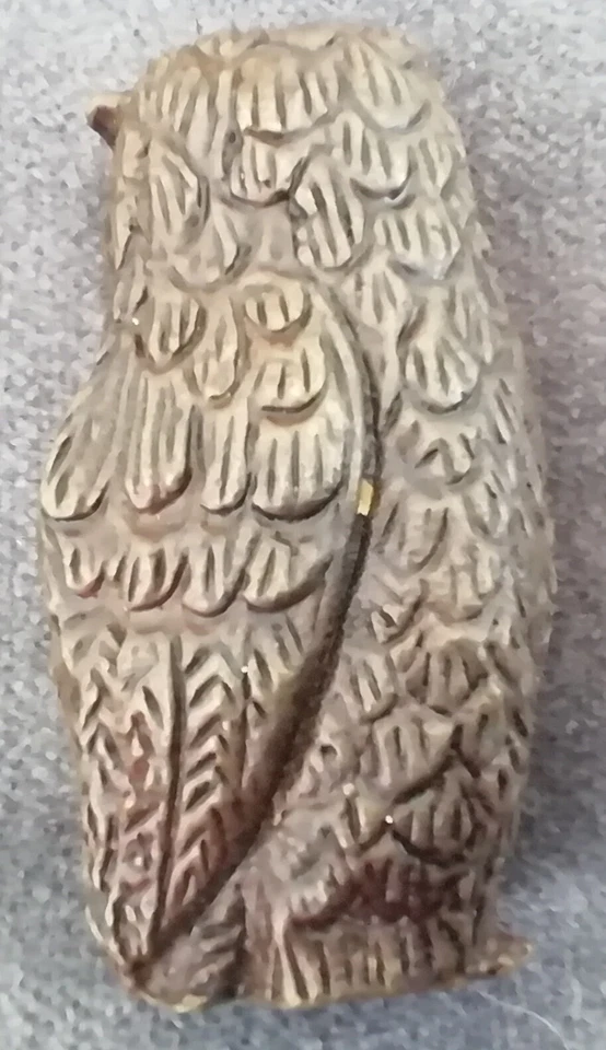 Jolie Petite chouette Hibou en Bronze Décoration - Photo 2/4