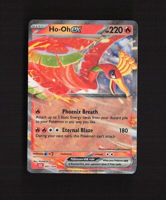 Ho-Oh ex 007/034 CLC Classic Collection Holo Pokemon Card | eBay