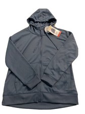Mondetta Ladies' Performance Full Zip Hoodie Medium Blue NEW Medium M