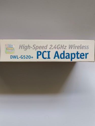 D-Link AirPlus Extreme G+ Wireless PCI Adapter network card DWL-G520+ NEW - Picture 6 of 7