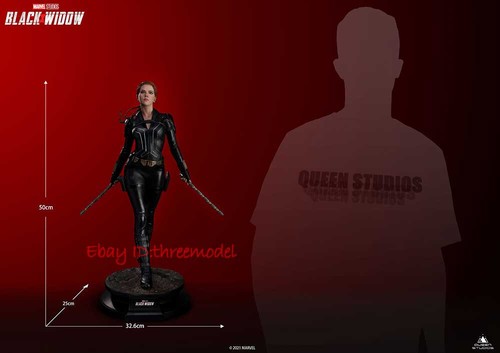 Queen Studio QS 1/4 Viuda Negra Versión Estándar Modelo Resina Estatua Pintada En Stock - Imagen 12 de 12