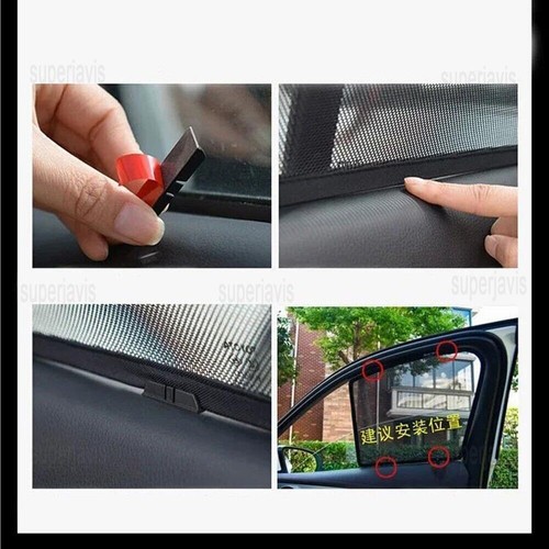Magnetic Window Sunshade For Mercedes A Class W177 Mesh Windshield Frame Curtain - Picture 14 of 14
