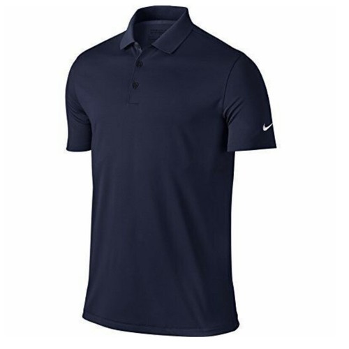 Nike Men's Dri-Fit Solid Navy Blue Golf 