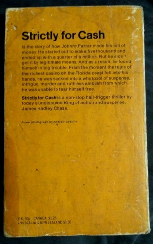 INDIA RARE JAMES HADLEY CHASE NOVEL BY PANTHER 2 IN LOT STRICTLY FOR CASH .... - Picture 2 of 6