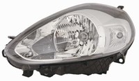 Projektor Fiat Punto Von 2009 Evo Recht H4 Verchromt