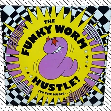 The Funky Worm – Hustle! (To The Music...) 7" Vinyl Single
