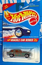 Hot Wheels 1995 Krackle Car #282 '63 Split Window Green w/ BWs Single Rivet Base