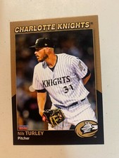 Nik Turley Card 2021 Charlotte Knights Team Card