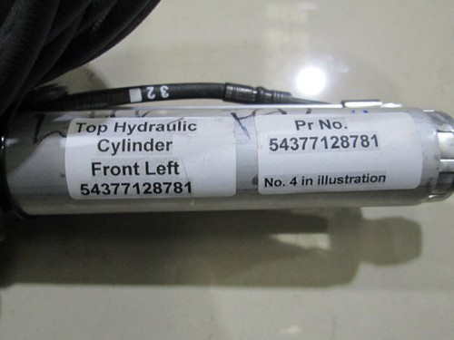 Genuine BMW E93 325i Convertible 2D 2010-2014 LEFT FRONT TOP HYDRAULIC CYLINDER - Picture 4 of 12