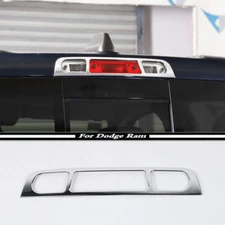 Chrome Third Brake Tail Light Lamp Cover Trim Accessories For Dodge RAM 1500 19+