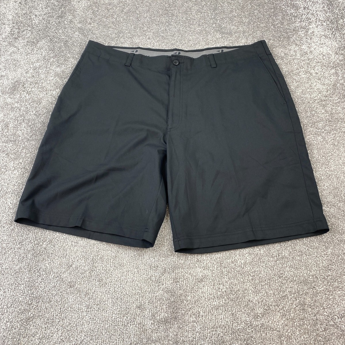 Grand Slam Athletic Golf Shorts Men's Size 40X10 Black Slash