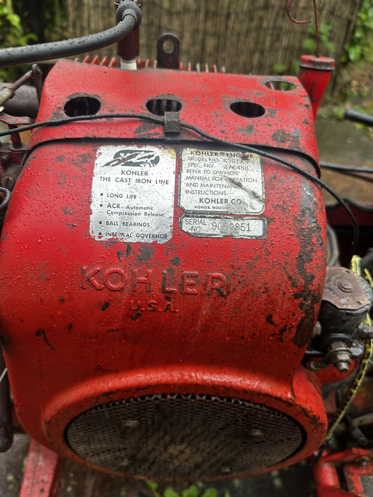 Wheel Horse C120 Tractor Barn Find Spares Or Repair NO SPARK 1970’s