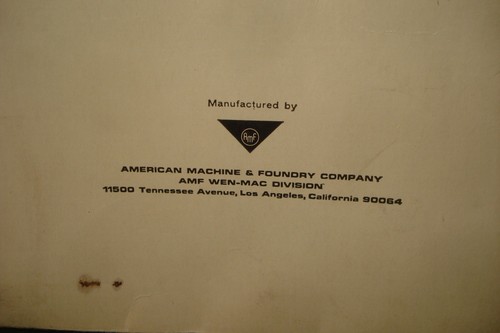 VINTAGE 1966 MUSTANG TOY MODEL CAR - BATTERY OPERATED, MADE by AMF, w/BOX, 16" - Picture 16 of 17