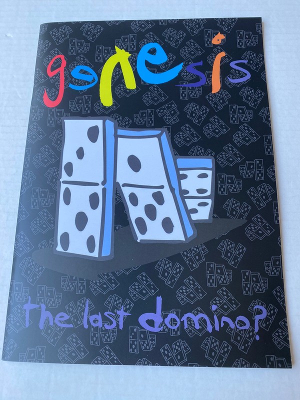 Genesis  Program From Concert 