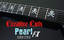 Skulls Kirk Hammett ESP KH-2 MOP Fret Markers Vinyl Inlay Decal for ANY GUITAR