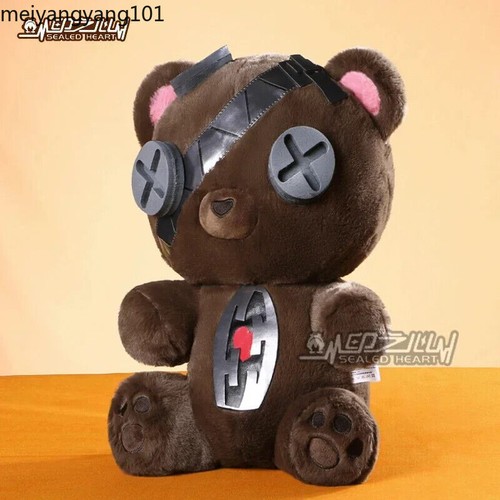 Zenless Zone Zero Corin Wickes 40cm Bag Brown Bear Plush Stuffed Doll Backpack - 第 1/17 張圖片