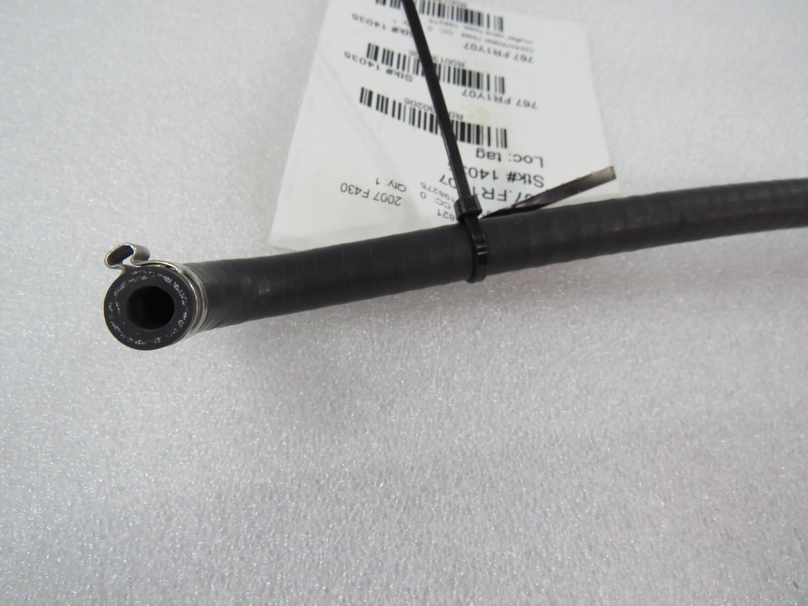 Ferrari F430, Muffler Valve Hose, Used, P/N 198275